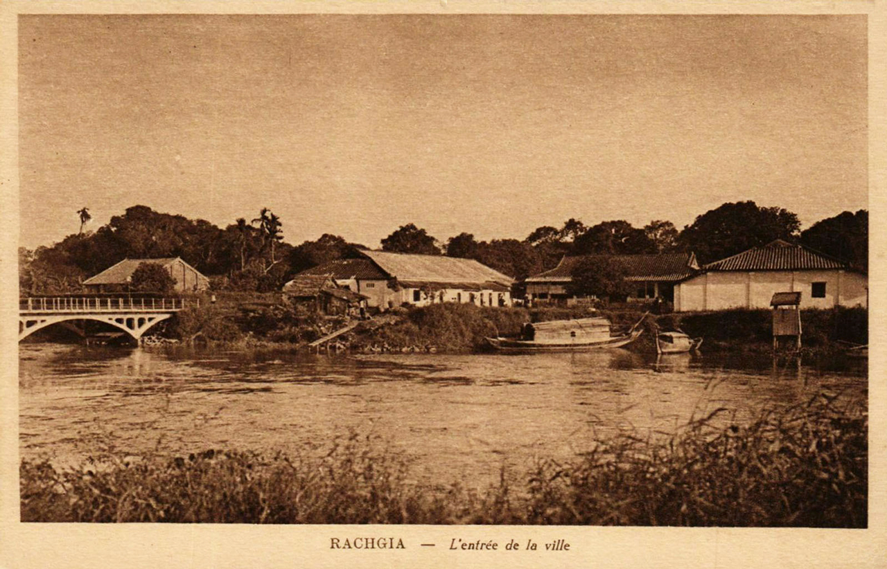 Cầu Đúc còn gọi là Cầu Kinh tại cửa ngõ ra vào thành phố Rạch Giá - Kiên Giang