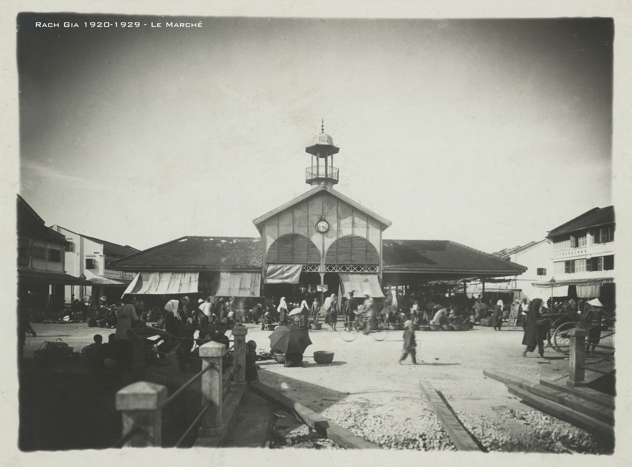 Chợ Rạch Giá thập niên 1920s