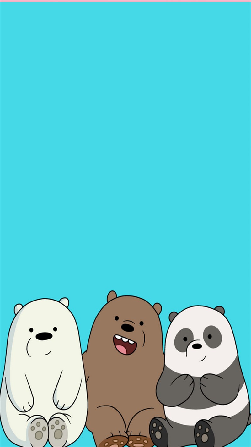 Hình nền ba chú gấu 2 - Kích thước 1080 x 1920