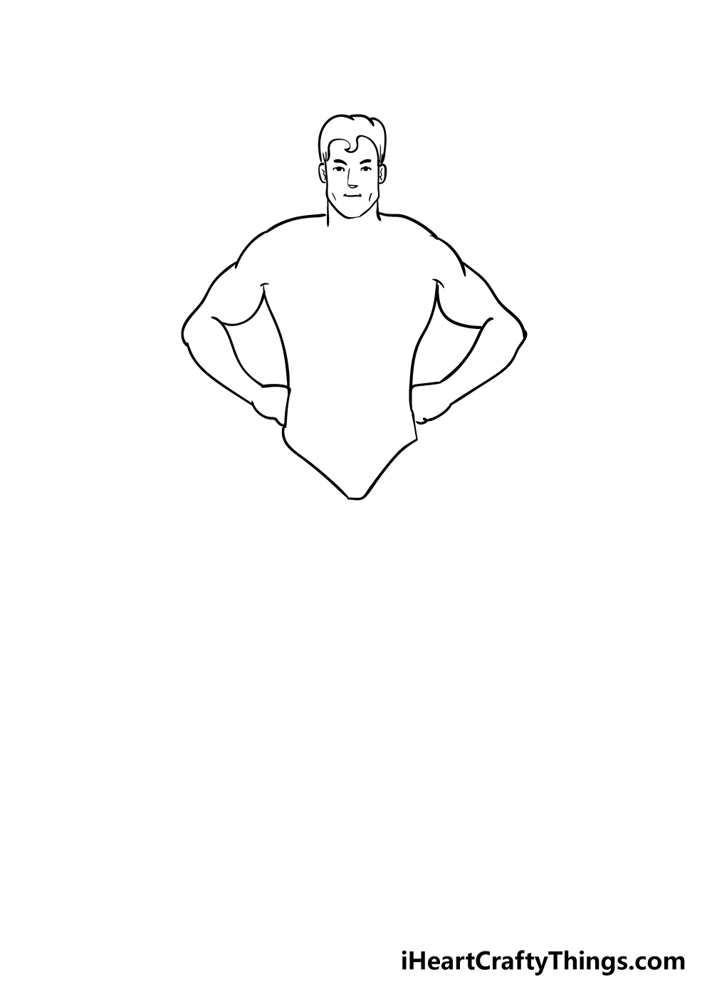 bản vẽ siêu anh hùng bước 4