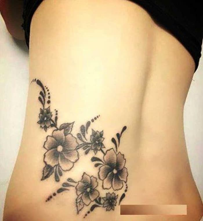 Tattoo xăm đẹp nhất cho nữ ở eo