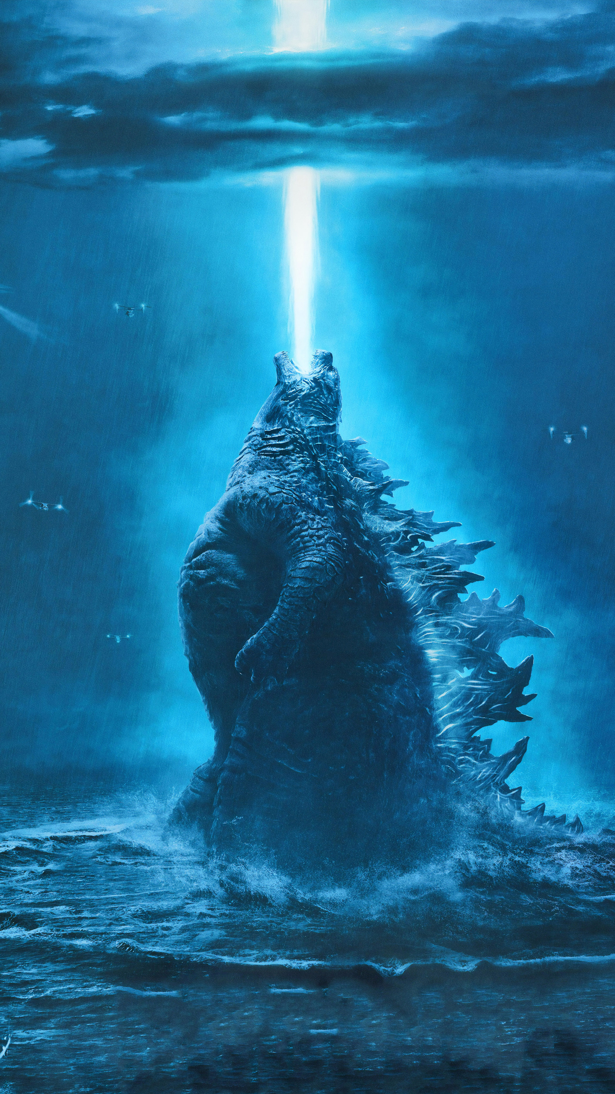 Ảnh đẹp 4k dùng cho điện thoại - Quái thú Godzilla
