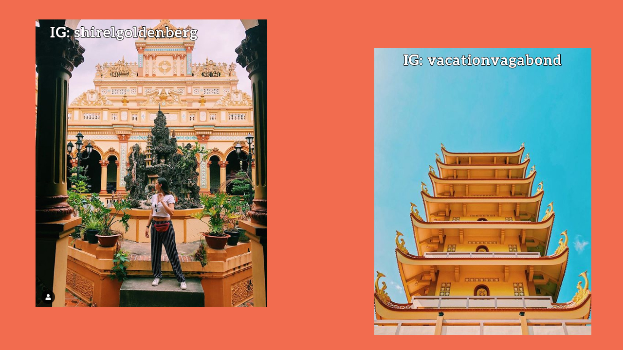 Ảnh instagram về chùa Vĩnh Tràng phần 2