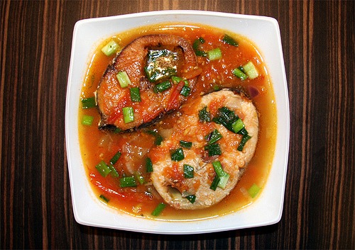 Yêu cầu đối với món cá ngừ kho cà chua: