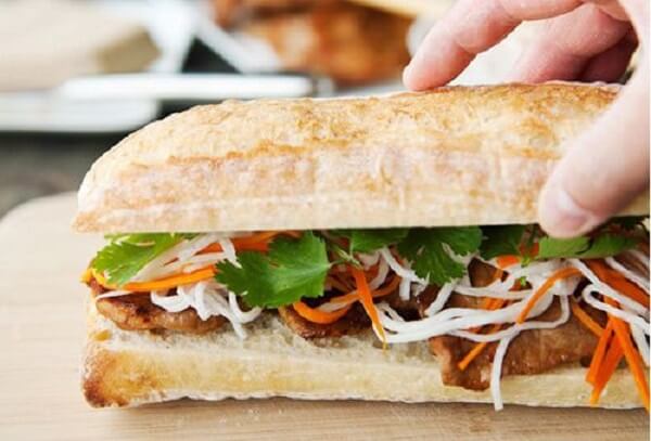 Bánh mì kẹp thịt Việt Nam nổi tiếng thế giới