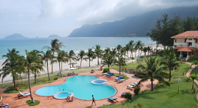 Khách sạn ở Côn Đảo có hướng nhìn ra biển rất đẹp.