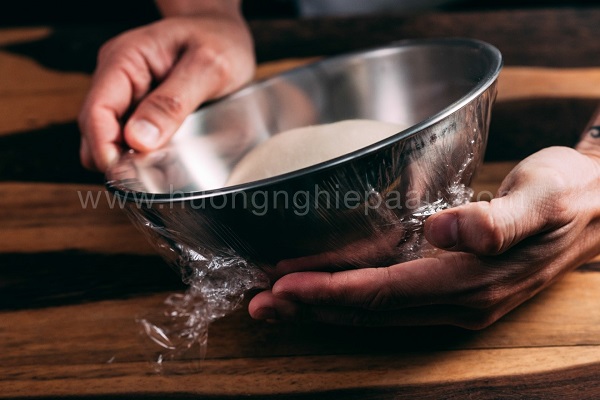 công đoạn ủ bột bánh gối