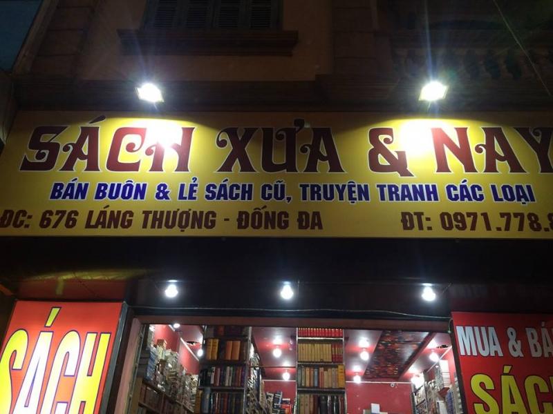 Xưa và Nay - Cửa hàng mua, bán sách và truyện cũ uy tín ở Hà Nộihàng