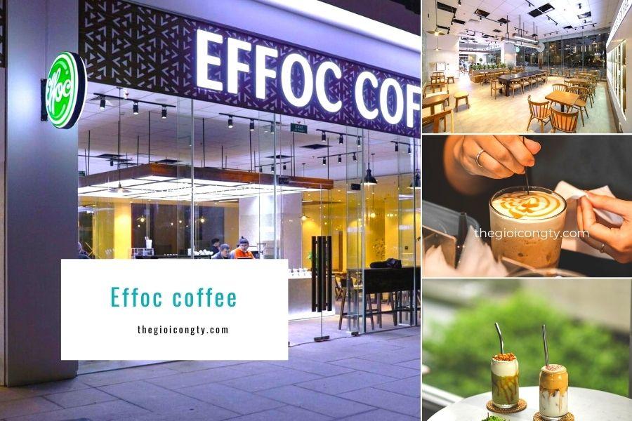 Effoc Coffee có bán mang về