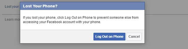Kết thúc phiên làm việc của Facebook trên các thiết bị từ xa
