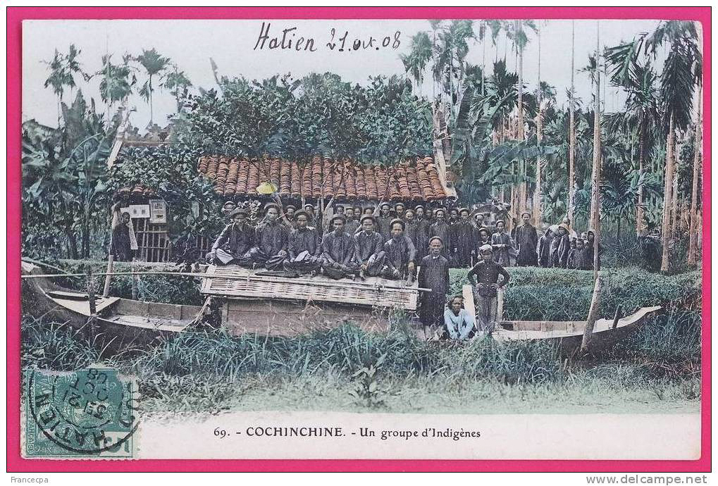 Hình ảnh Hà Tiên xưa trên 1 tấm postcard