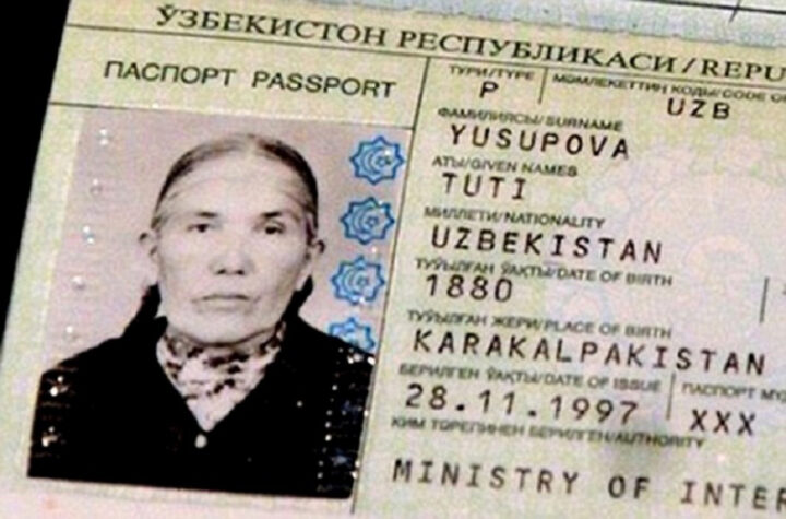 Cụ Tuti Yusupova (134 tuổi 274 ngày).