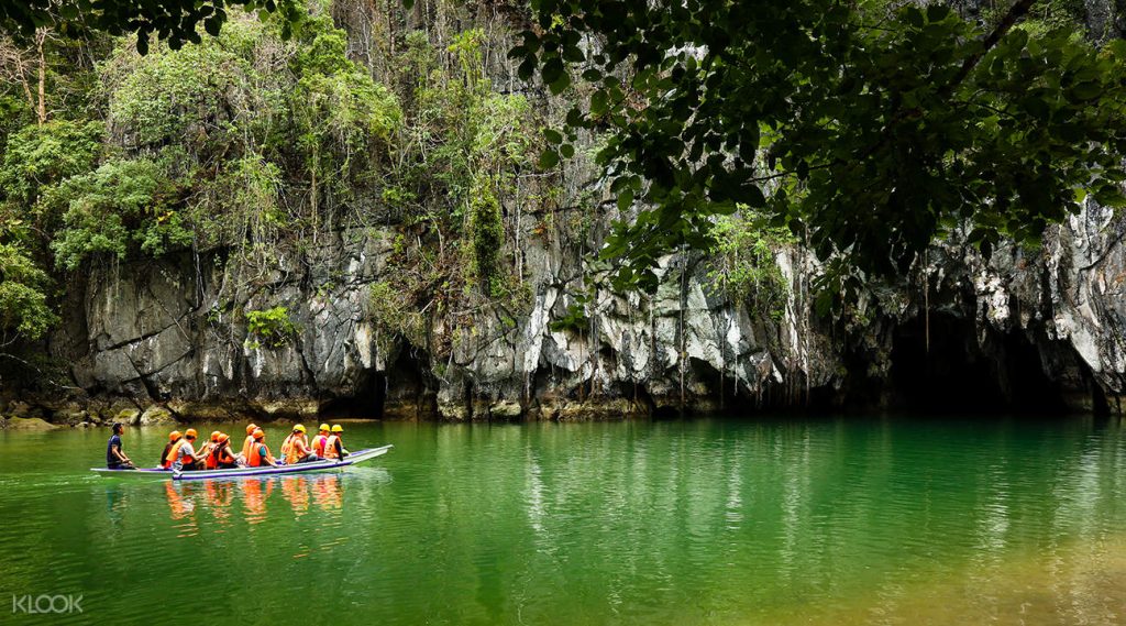 sông ngầm Pueerto Princesa ở Philippines