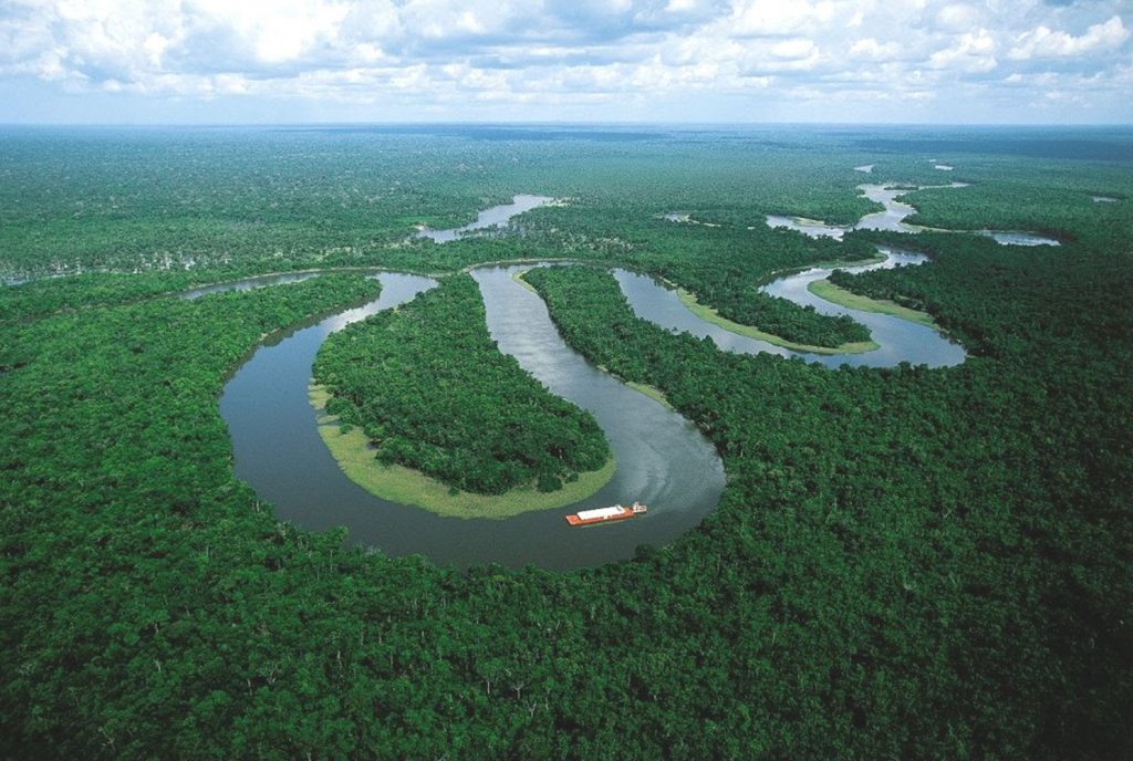 sông amazon một trong 7 kỳ quan thiên nhiên