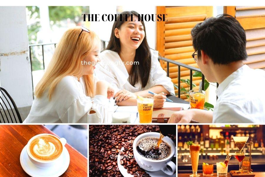 Quán cà phê The Coffee House phục vụ tại bàn và bán mang về