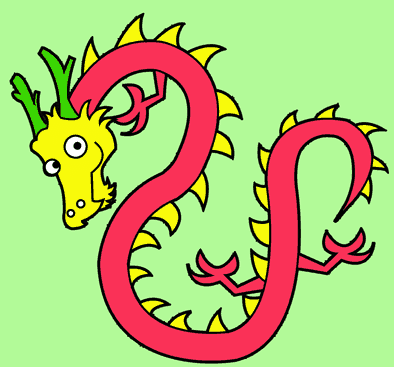 Hướng dẫn vẽ: Cách vẽ con rồng Trung Quốc đơn giản