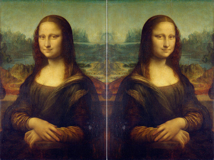 Bản thân nàng Mona Lisa sẽ thấy mình đẹp hơn trong phiên bản phía bên phải.