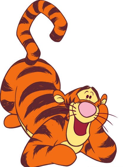 Hình con hổ hoạt hình