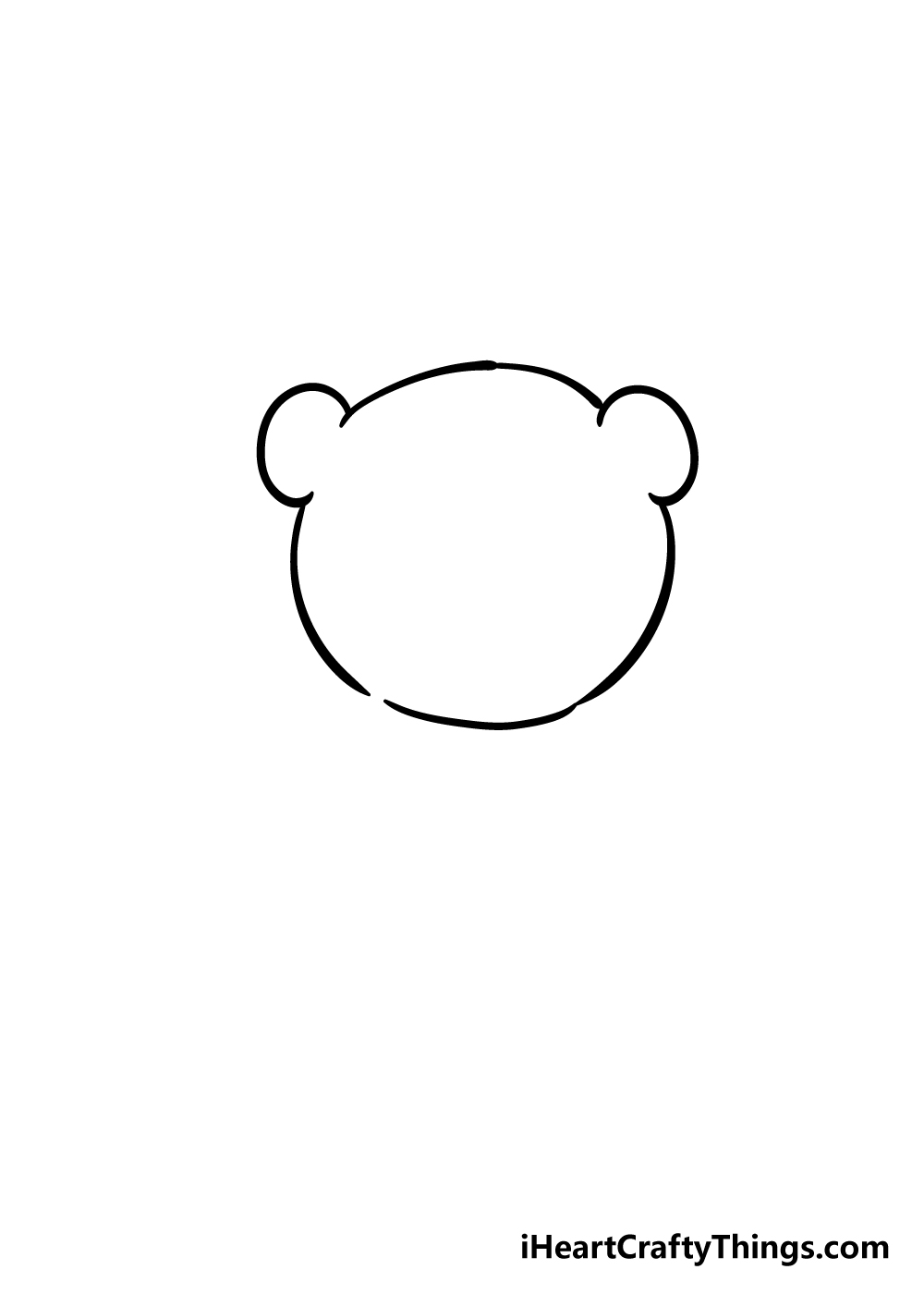 Panda1 - Hướng dẫn chi tiết cách vẽ con gấu trúc cute dễ thương với 7 bước đơn giản
