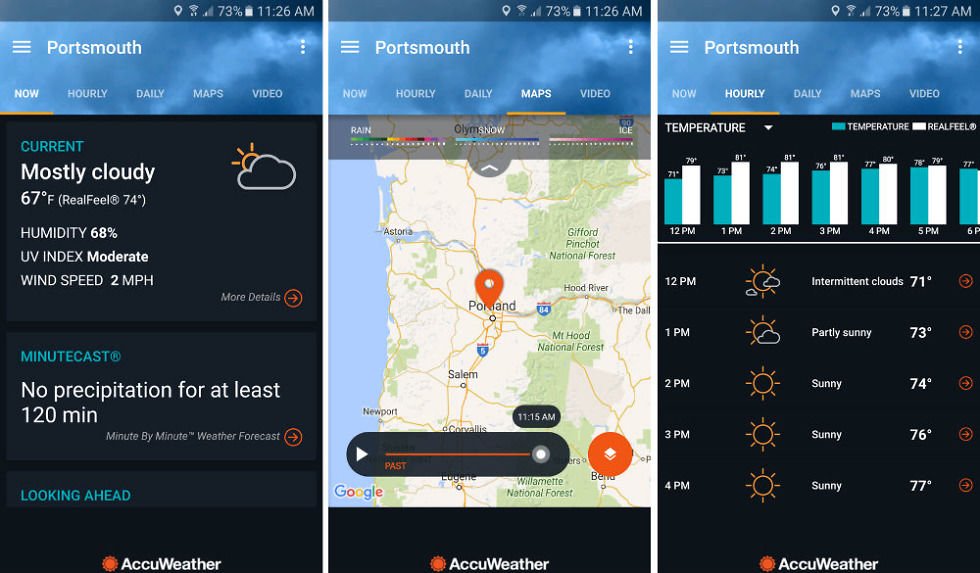 [Tổng hợp] 15+ phần mềm dự báo thời tiết tốt cho thiết bị Android và iOS 7
