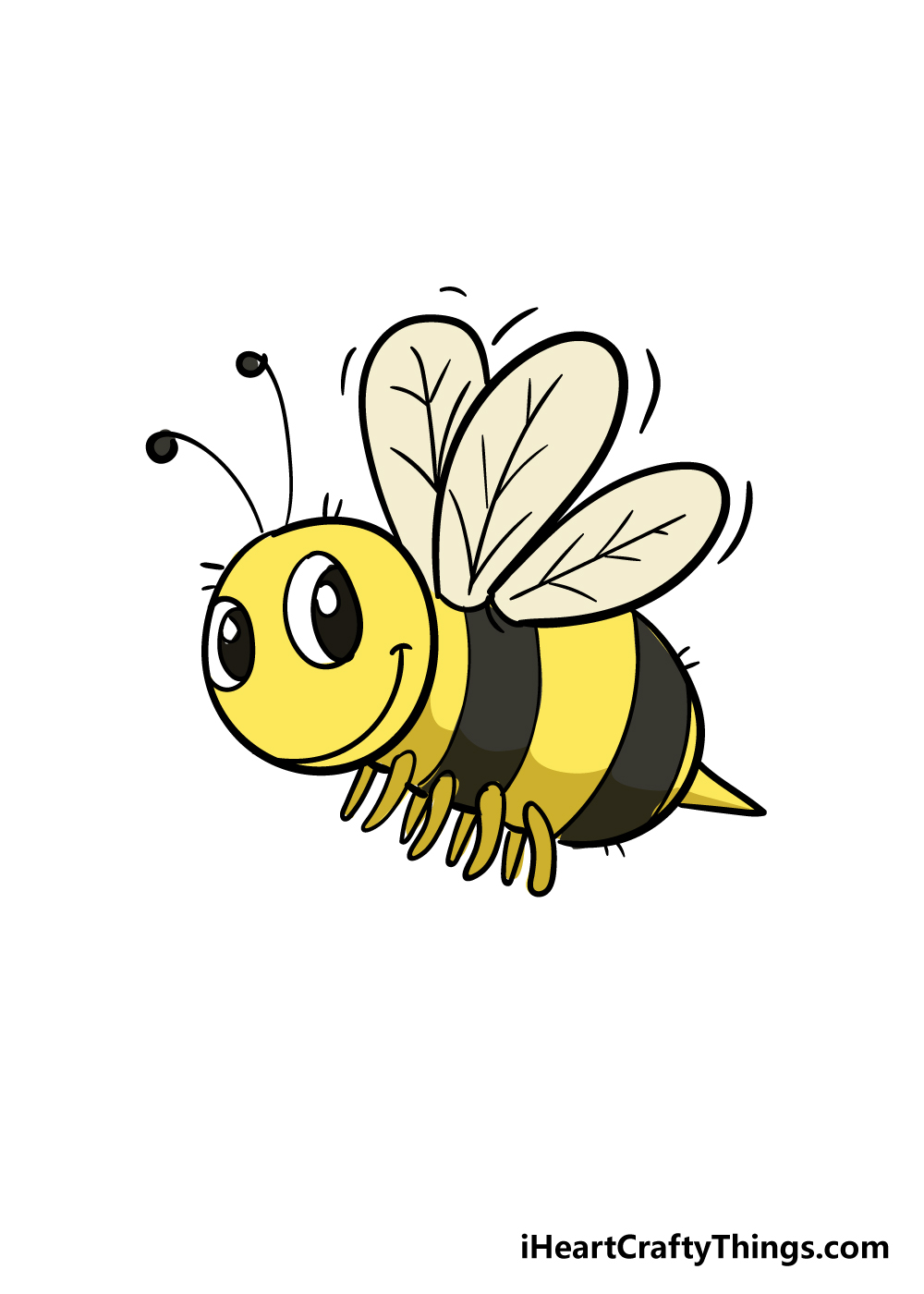 Bee7 - Hướng dẫn chi tiết cách vẽ con ong đơn giản với 7 bước cơ bản