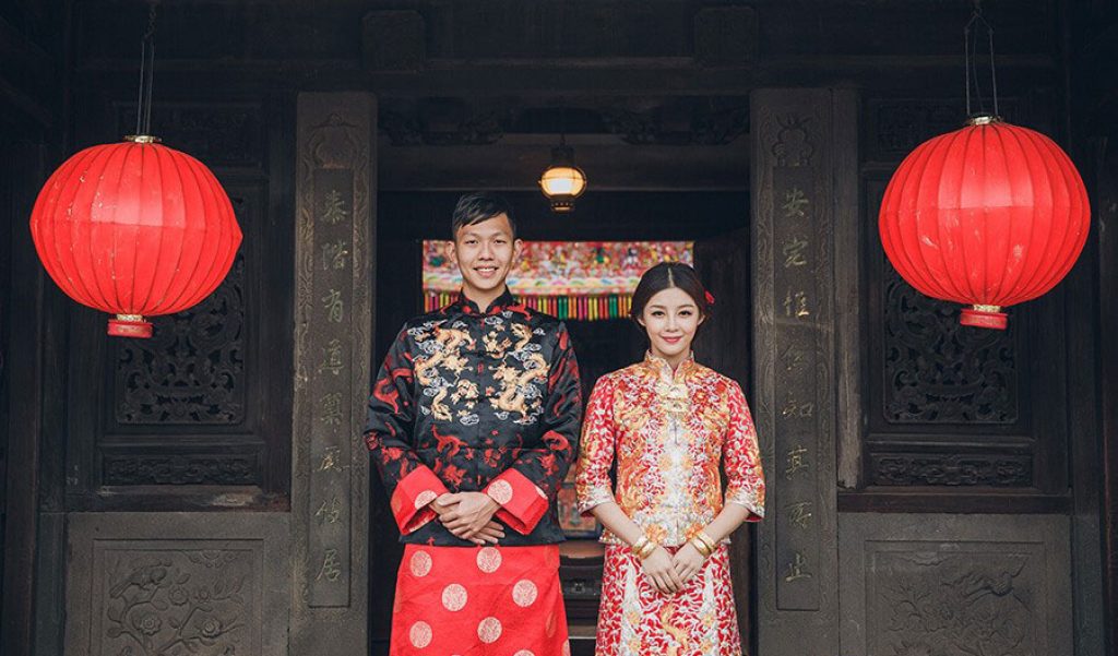 Một số thông tin thú vị về áo cưới truyền thống Trung Quốc