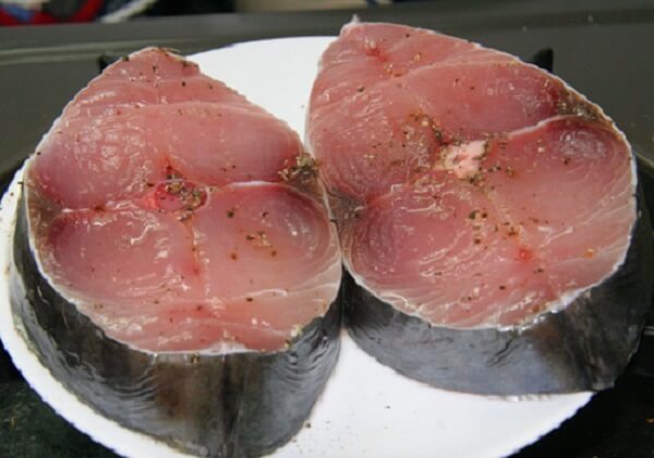 Cách làm chà bông cá ngừ 1