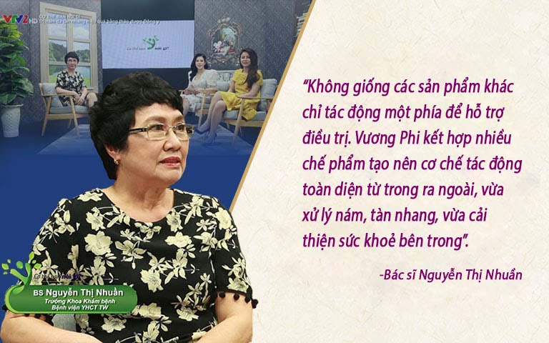 Đánh giá của bác sĩ Nguyễn Thị Nhuần về BSP Vương Phi trên VTV2