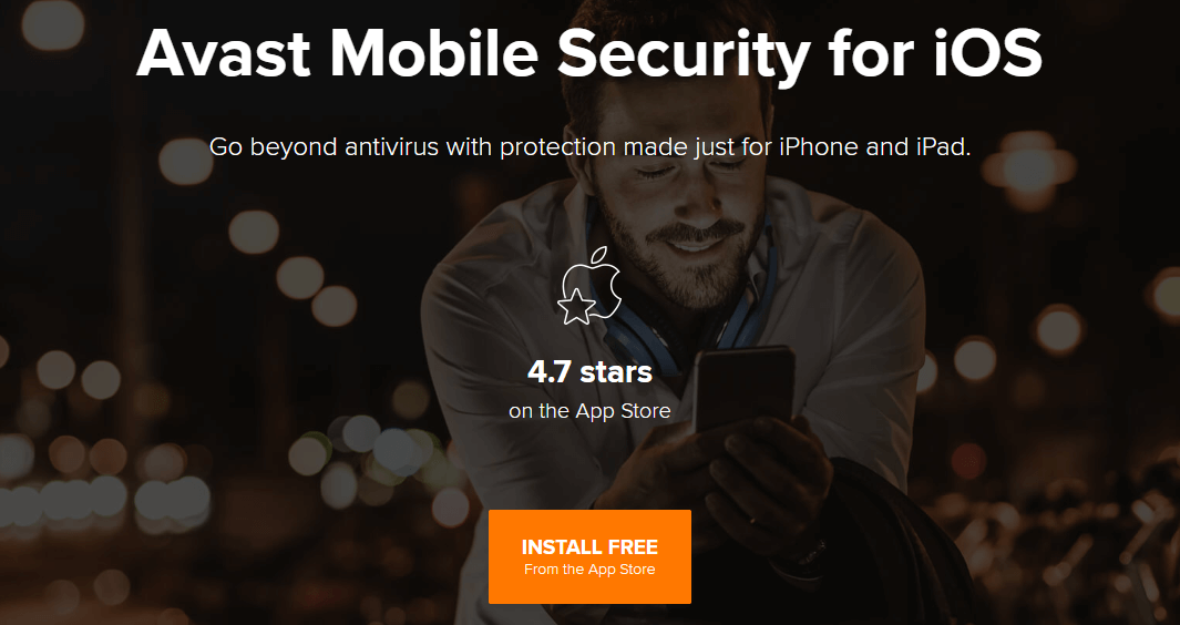 5. Avast Mobile Security cho iOS — Giao diện người dùng tốt nhất