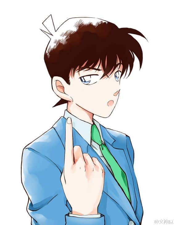 Hình Anime Kudo Shinichi ngầu lòi