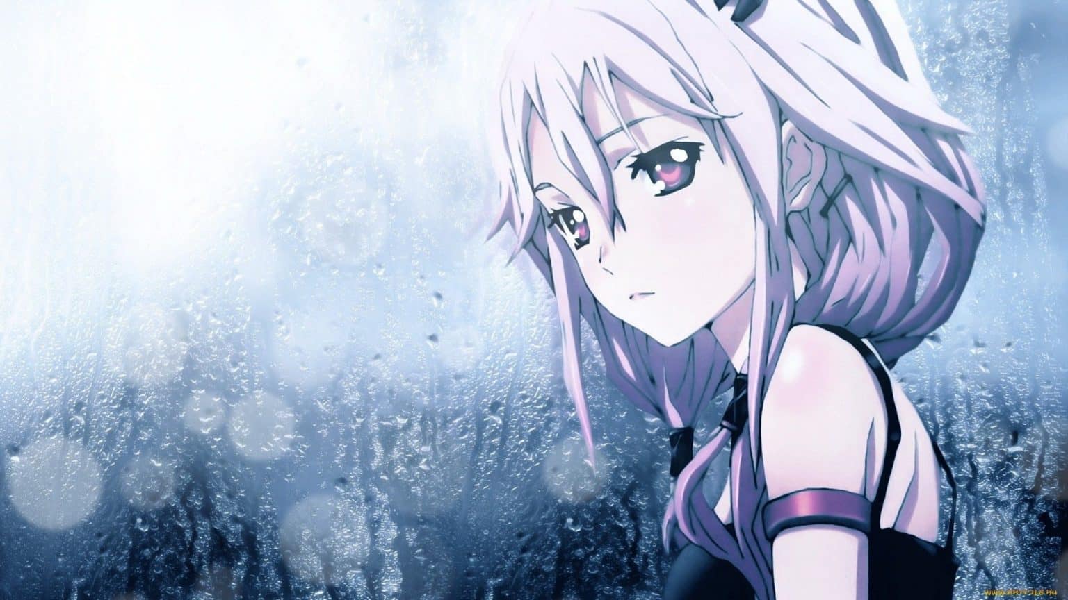 Hình Anime Nữ Buồn thất tình nhớ người yêu