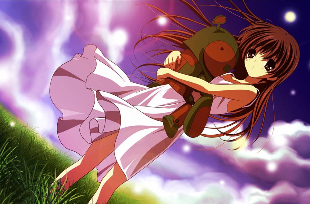 Hình Avatar Anime Nữ Buồn cô đơn lạc lõng