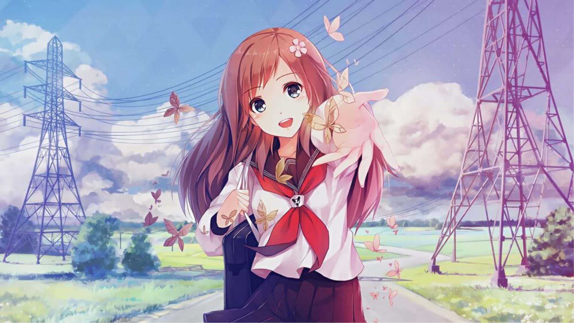 Hình Màn Hình Máy Tính Anime cute dễ thương
