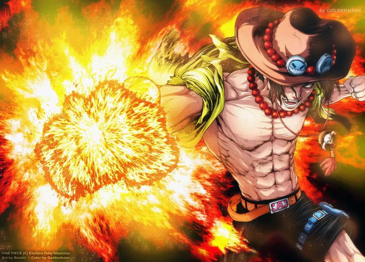Hình One Piece ACE đẹp độc lạ