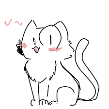 Hình vẽ mèo chibi đẹp dễ thương nhất