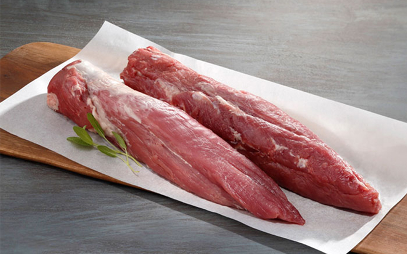 Nạc thăn là miếng thịt cắt từ bắp thịt, là phần thịt nạc và mềm nhất trên cả con heo.