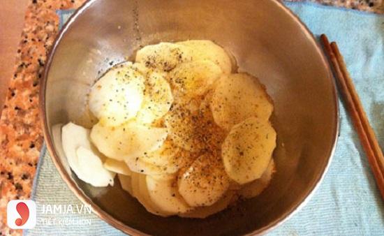 Cách làm khoai tây chiên lát mỏng bằng lò nướng-3