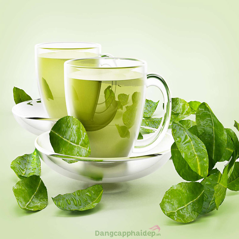 Hướng dẫn cách làm nước uống thải độc cơ thể từ trà xanh