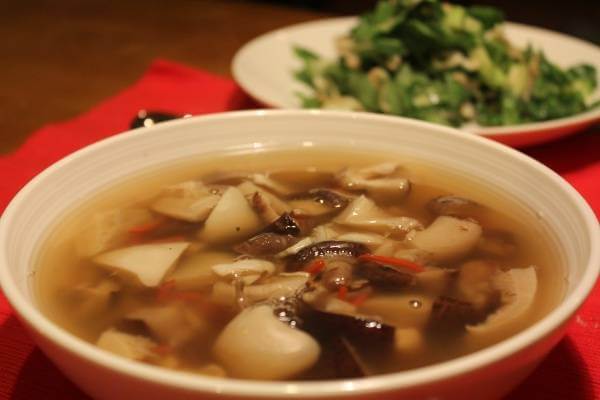 Súp nấm - món súp chay
