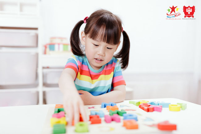 Dạy con 4 tuổi phát triển toàn diện qua môn toán học