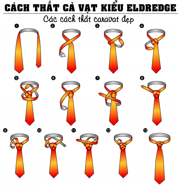 Kiểu thắt cà vạt Eldredge 