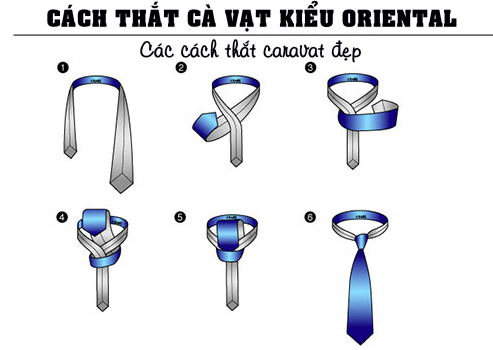 Kiểu thắt cà vạt Oriental