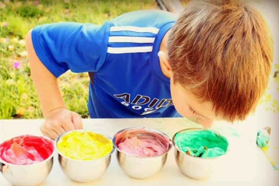 Mùi sơn có thể gây hại cho trẻ em
